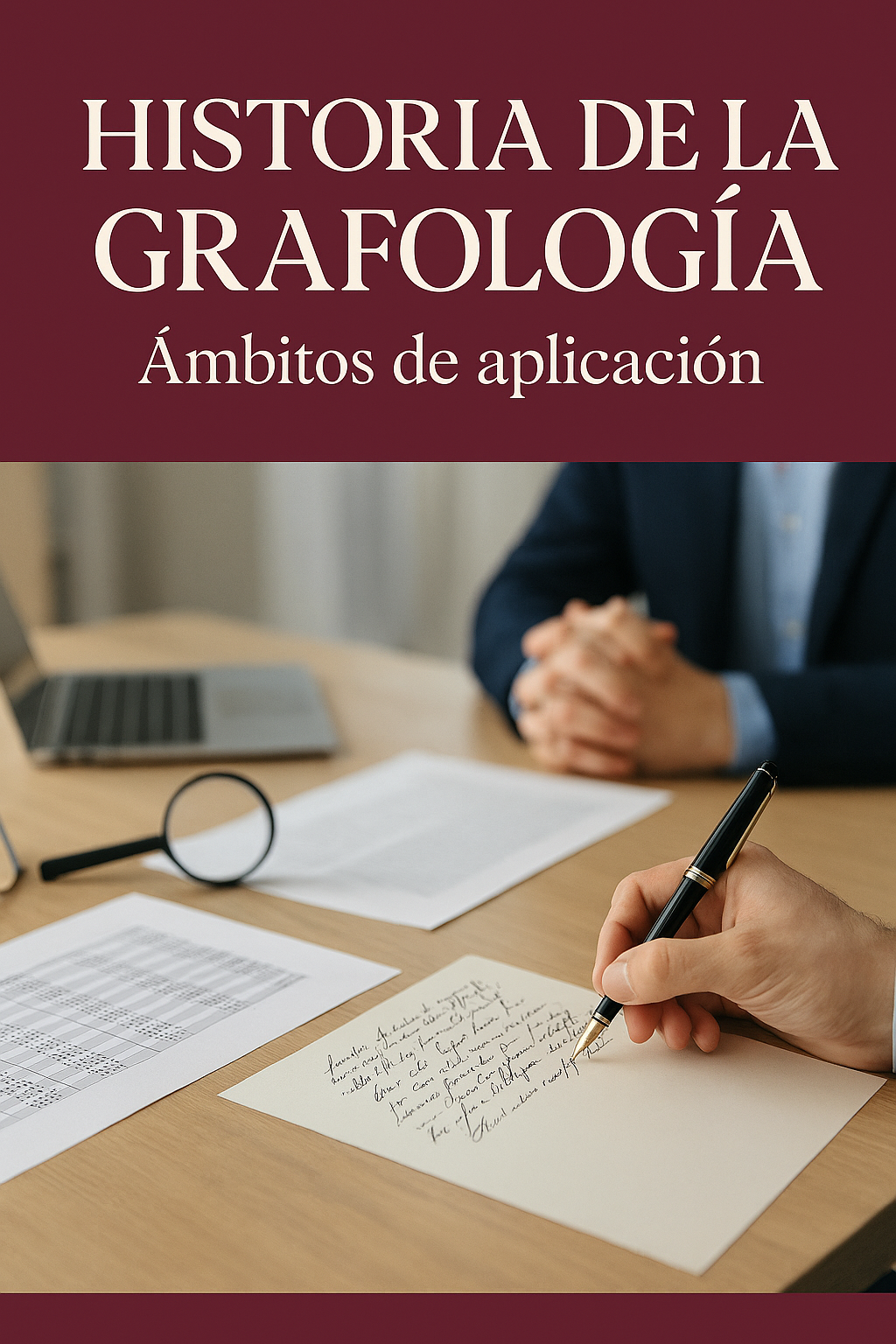 Historia de la Grafología // Ámbitos de aplicación